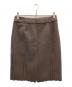 Christian Dior（クリスチャン ディオール）の古着「wool mini skirt」｜ブラウン