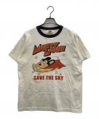 TOYS MCCOYトイズマッコイ）の古着「MIGHTY MOUSE Tシャツ」｜ホワイト