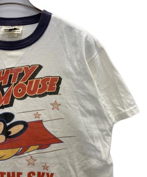TOYS MCCOY（トイズマッコイ）TOYS MCCOY (トイズマッコイ) MIGHTY MOUSE Tシャツ ホワイト サイズ:不明の古着・服飾アイテム
