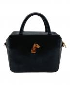 ear PAPILLONNERイアパピヨネ）の古着「2WAYバッグ」｜ブラック