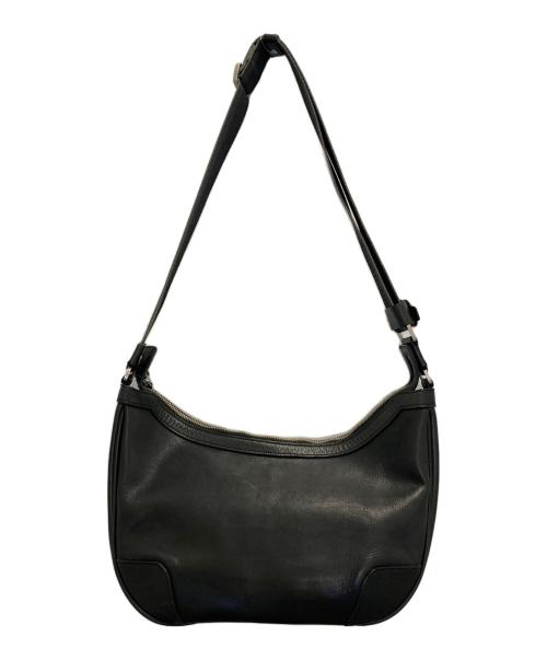 aniary（アニアリ）aniary (アニアリ) レザーショルダーバッグ ブラックの古着・服飾アイテム