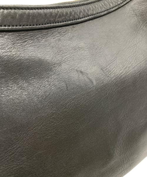 aniary（アニアリ）aniary (アニアリ) レザーショルダーバッグ ブラックの古着・服飾アイテム