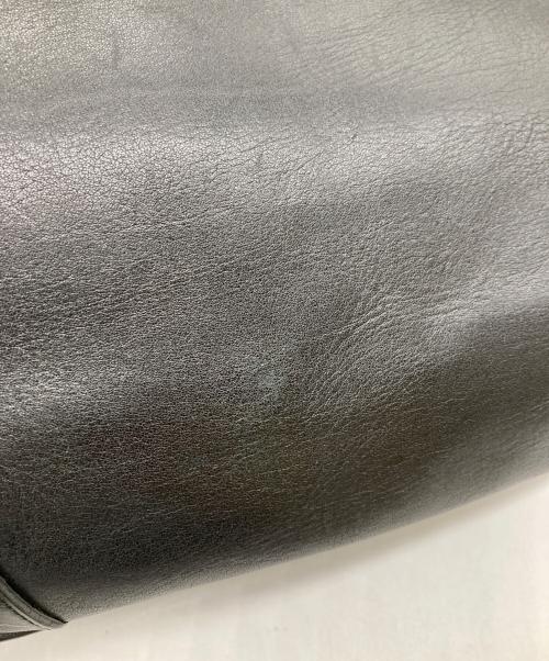 aniary（アニアリ）aniary (アニアリ) レザーショルダーバッグ ブラックの古着・服飾アイテム