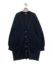 DRESSTERIOR（ドレステリア）の古着「接結ビッグカーディガン」｜ネイビー