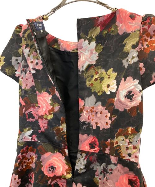 M'S GRACY（エムズグレイシー）M'S GRACY (エムズグレイシー) フラワーフレンチスリーブOP ブラック サイズ:38の古着・服飾アイテム