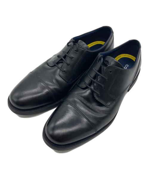 COLE HAAN（コールハーン）COLE HAAN (コールハーン) グランド+プラット キャップトゥオックスフォード ブラック サイズ:9の古着・服飾アイテム