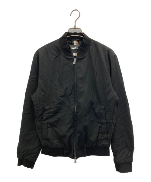 BOSS（ボス）BOSS (ボス) ブルゾン ブラック サイズ:44の古着・服飾アイテム