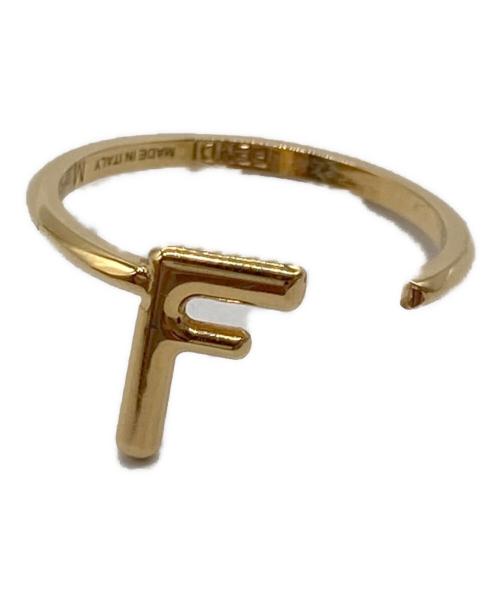 FENDI（フェンディ）FENDI (フェンディ) FFリング ゴールド サイズ:10号の古着・服飾アイテム