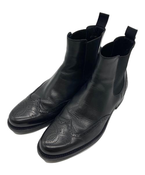 LOUIS VUITTON（ルイ ヴィトン）LOUIS VUITTON (ルイ ヴィトン) サイドゴアブーツ ブラック サイズ:6 1/2の古着・服飾アイテム