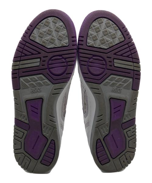 asics（アシックス）asics (アシックス) Needles (ニードルズ) ローカットスニーカー ホワイト×パープル サイズ:26の古着・服飾アイテム