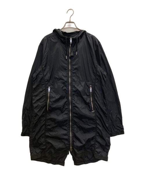 DIESEL（ディーゼル）DIESEL (ディーゼル) ナイロンコート ブラック サイズ:Ⅿの古着・服飾アイテム