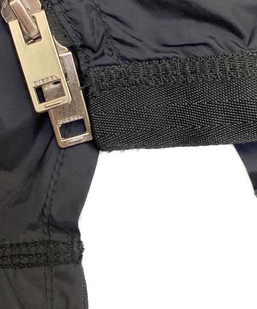 DIESEL（ディーゼル）DIESEL (ディーゼル) ナイロンコート ブラック サイズ:Ⅿの古着・服飾アイテム