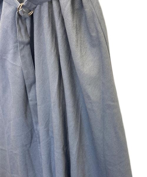 CADUNE（カデュネ）CADUNE (カデュネ) セミフレアワンピース ブルー サイズ:36の古着・服飾アイテム