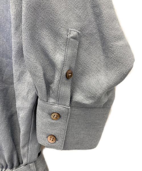 CADUNE（カデュネ）CADUNE (カデュネ) セミフレアワンピース ブルー サイズ:36の古着・服飾アイテム