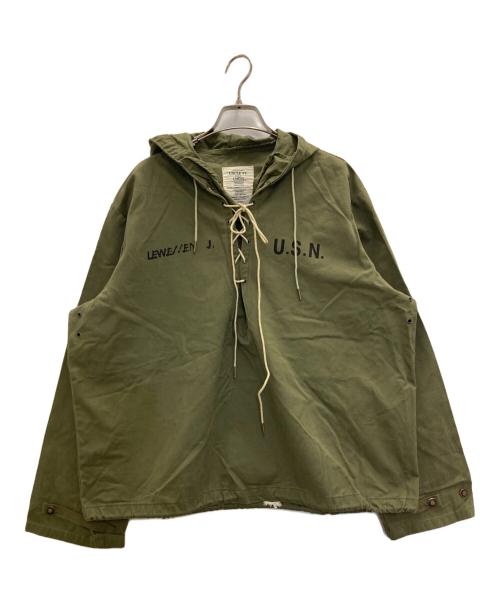 Maden Workwear（メイデンワークウェアー）Maden Workwear (メイデンワークウェアー) デッキパーカー オリーブ サイズ:Ⅿの古着・服飾アイテム
