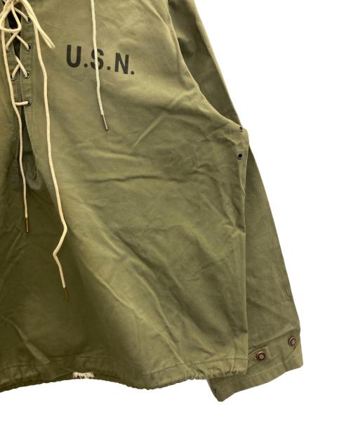 Maden Workwear（メイデンワークウェアー）Maden Workwear (メイデンワークウェアー) デッキパーカー オリーブ サイズ:Ⅿの古着・服飾アイテム
