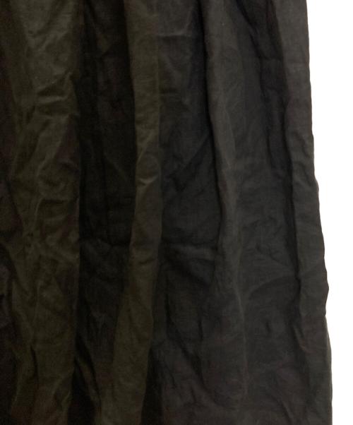 Col Pierrot（コルピエロ）Col Pierrot (コルピエロ) リネンワンピース ブラック サイズ:表記なしの古着・服飾アイテム