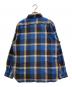 SUGAR CANE (シュガーケーン) TWILL CHECK WORK SHIRT ブルー サイズ:Ⅿ：6000円
