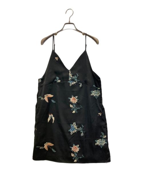 Omekashi（オメカシ）Omekashi (オメカシ) レイヤードキャミチュニック ブラック サイズ:FREEの古着・服飾アイテム