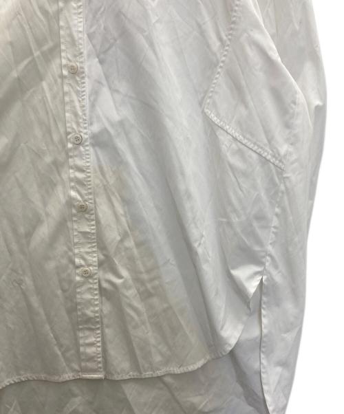 machatt（マチャット）machatt (マチャット) スタンドカラーシャツ ホワイト サイズ:FREEの古着・服飾アイテム