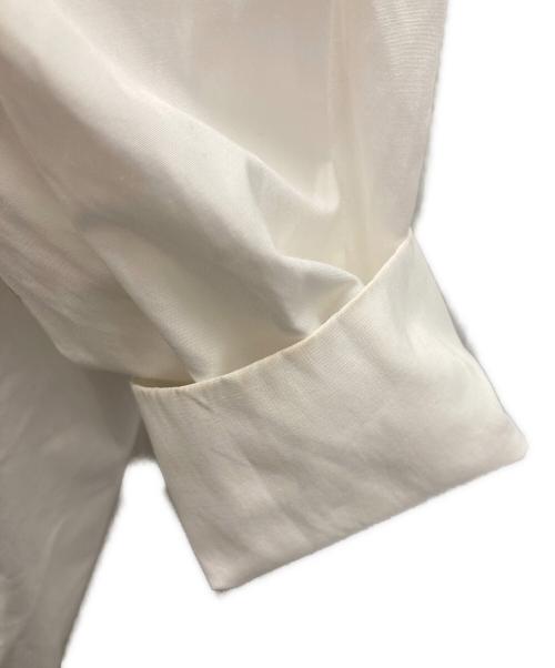 machatt（マチャット）machatt (マチャット) スタンドカラーシャツ ホワイト サイズ:FREEの古着・服飾アイテム