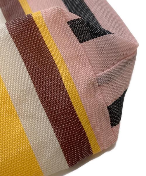 MARNI（マルニ）MARNI (マルニ) フラワーカフェトートバッグ ピンクの古着・服飾アイテム