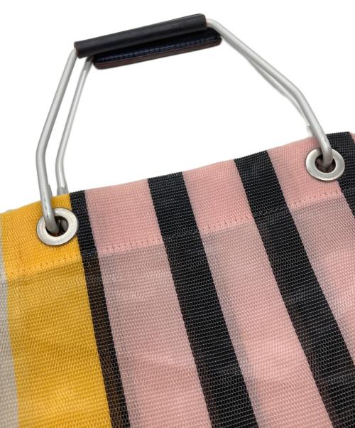 MARNI（マルニ）MARNI (マルニ) フラワーカフェトートバッグ ピンクの古着・服飾アイテム