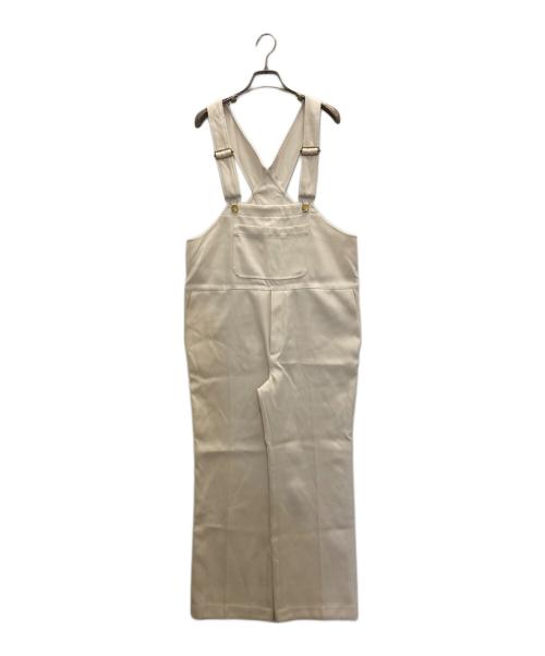 Whim Gazette（ウィムガゼット）Whim Gazette (ウィムガゼット) カルゼサロペット アイボリー サイズ:FREEの古着・服飾アイテム