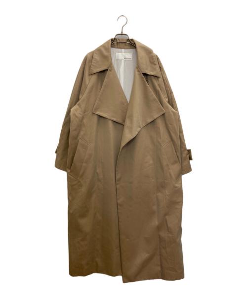 Whim Gazette（ウィムガゼット）Whim Gazette (ウィムガゼット) シャンブレーツイルコート ベージュ サイズ:FREEの古着・服飾アイテム