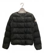 Pyrenexピレネックス）の古着「CANNESノーカラーダウンジャケット」｜ブラック