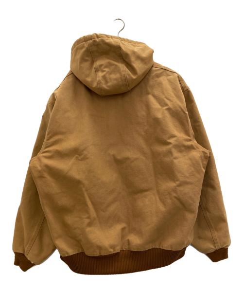 CarHartt（カーハート）CarHartt (カーハート) 00s  DUCK QUILTED FLANNEL ACTIVE JACKET カーハートブラウン サイズ:XLの古着・服飾アイテム