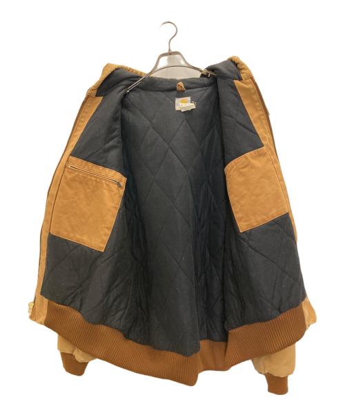 CarHartt（カーハート）CarHartt (カーハート) 00s  DUCK QUILTED FLANNEL ACTIVE JACKET カーハートブラウン サイズ:XLの古着・服飾アイテム