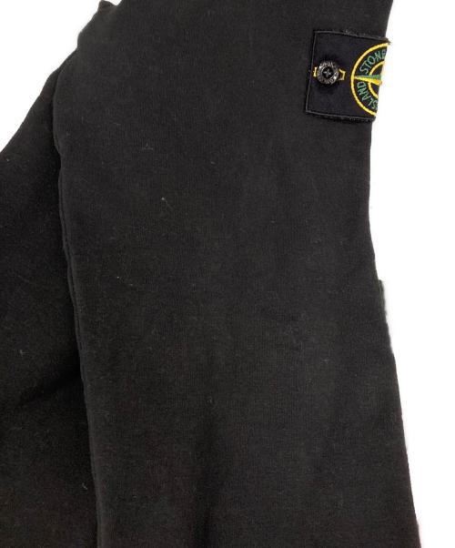 STONE ISLAND（ストーンアイランド）STONE ISLAND (ストーンアイランド) ロゴワッペン クルーネックスウェット ブラック サイズ:Ⅿの古着・服飾アイテム