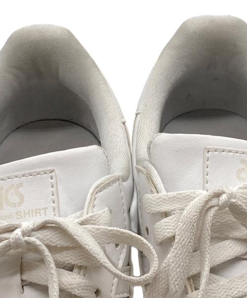 asics（アシックス）asics (アシックス) COMME des GARCONS SHIRT (コムデギャルソンシャツ) ローカットスニーカー ホワイト サイズ:26.5cmの古着・服飾アイテム