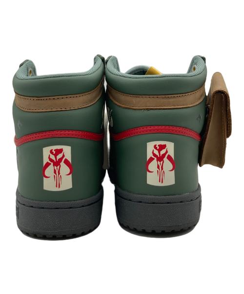 adidas（アディダス）adidas (アディダス) STAR WARS (スターウォーズ) ハイカットスニーカー グリーン サイズ:27.5cmの古着・服飾アイテム
