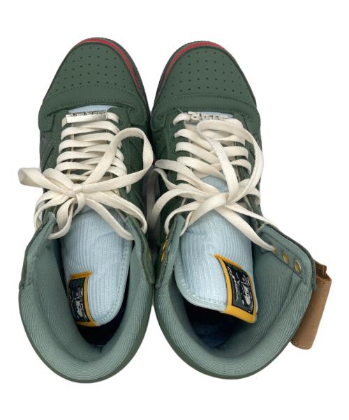 adidas（アディダス）adidas (アディダス) STAR WARS (スターウォーズ) ハイカットスニーカー グリーン サイズ:27.5cmの古着・服飾アイテム