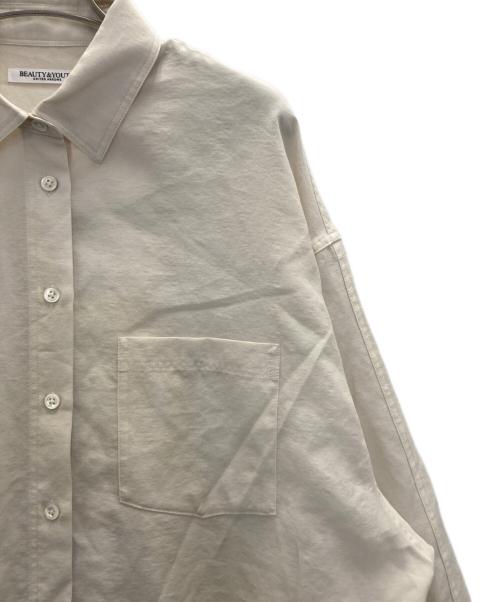 BEAUTY&YOUTH（ビューティーアンドユース）BEAUTY&YOUTH (ビューティーアンドユース) Shirt アイボリー サイズ:表記サイズなしの古着・服飾アイテム