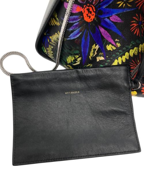 3.1 phillip lim（スリーワンフィリップリム）3.1 phillip lim (スリーワンフィリップリム) フローラルプリント2WAYチェーンショルダーバッグ ブラックの古着・服飾アイテム