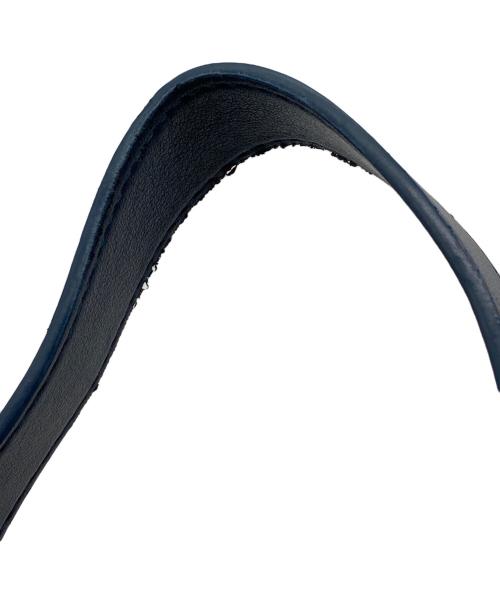 VASIC（ヴァジック）VASIC (ヴァジック) バケツ型バイカラートートバッグ ブラック×ネイビーの古着・服飾アイテム