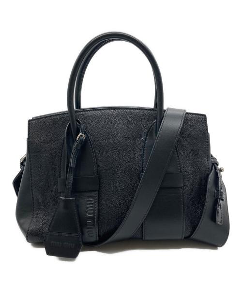 MIU MIU（ミュウミュウ）MIU MIU (ミュウミュウ) バッグ ブラックの古着・服飾アイテム