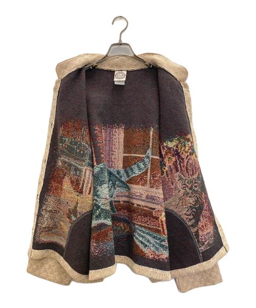 SUGAR STREET WEAVERS（シュガーストリートウェーバーズ）sugar street weavers (シュガーストリートウェーバーズ) ゴブランジャケット ベージュ サイズ:Ⅼの古着・服飾アイテム