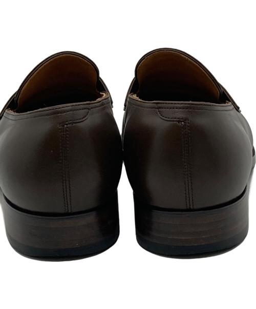 forme（フォルメ）forme (フォルメ) コインローファー ブラウン サイズ:6 1/2の古着・服飾アイテム