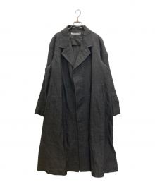 OLDMAN’S TAILOR（オールドマンズテーラー）の古着「HEMP SACK COAT」｜グレー
