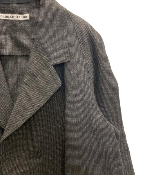OLDMAN’S TAILOR（オールドマンズテーラー）OLDMAN’S TAILOR (オールドマンズテーラー) HEMP SACK COAT グレー サイズ:38の古着・服飾アイテム