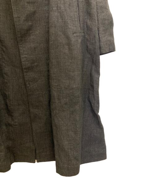 OLDMAN’S TAILOR（オールドマンズテーラー）OLDMAN’S TAILOR (オールドマンズテーラー) HEMP SACK COAT グレー サイズ:38の古着・服飾アイテム