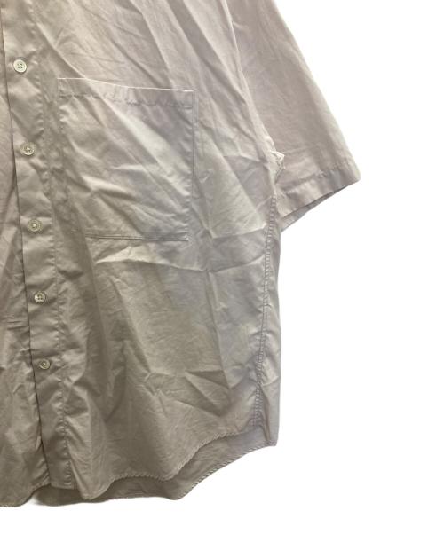 AURALEE（オーラリー）AURALEE (オーラリー) WASHED FINX TWILL HALF SLEEVED BIG SHIRTS ピンク サイズ:4の古着・服飾アイテム