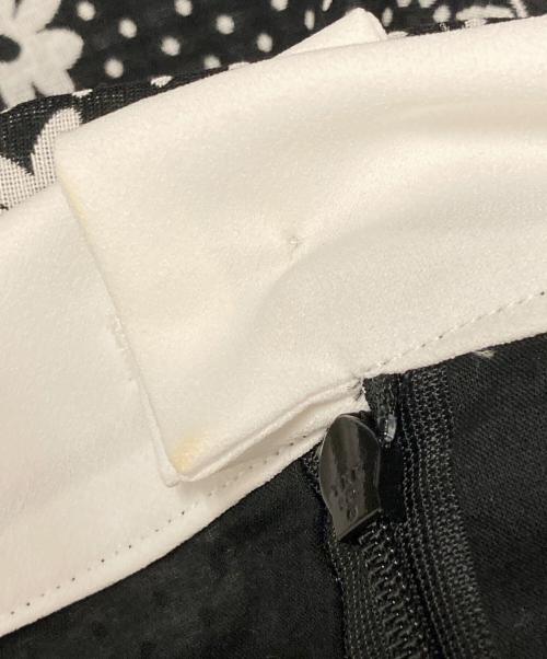 M'S GRACY（エムズグレイシー）M'S GRACY (エムズグレイシー) お花ドット柄ワンピース ブラック サイズ:38の古着・服飾アイテム