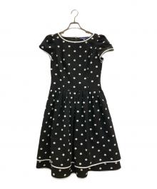 M'S GRACY（エムズグレイシー）の古着「サマードットドレス」｜ブラック