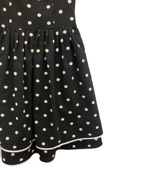 M'S GRACY（エムズグレイシー）M'S GRACY (エムズグレイシー) サマードットドレス ブラック サイズ:38の古着・服飾アイテム