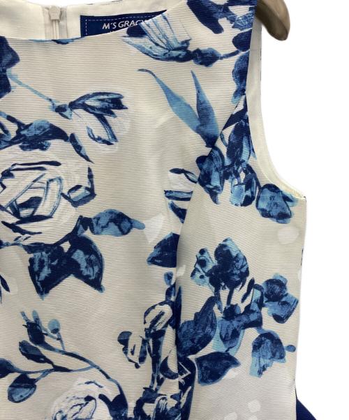 M'S GRACY（エムズグレイシー）M'S GRACY (エムズグレイシー) ワンピース ホワイト サイズ:38の古着・服飾アイテム